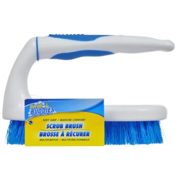Scrub Buddies Iron Handle Kitchen Cleaning Scrub Brush
