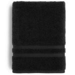 Mainstays  Performance Solid BathTowel, Size 30 x 54 Inch - Black