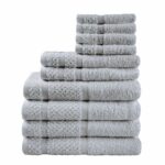 Mainstays  Bath Towel Set With Upgraded Softness & Durability - Grey