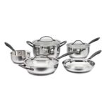 Cuisinart 8 Piece Radiant Pro Stainless Steel Cookware Set