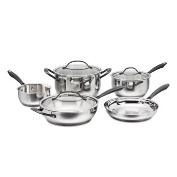 Cuisinart 8 Piece Radiant Pro Stainless Steel Cookware Set