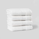 Threshold Performance Plus Bath Towel - White