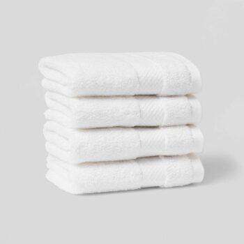 Threshold Performance Plus Bath Towel - White