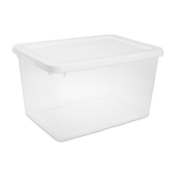 Sterilite Adults' Storage Plastic Box - White