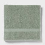 Room Essentials Bath Towel - Sage Green