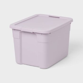 Brightroom Latching Storage Tote - Lavender