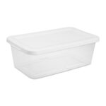 Sterilite Adults' Plastic Storage Box - White